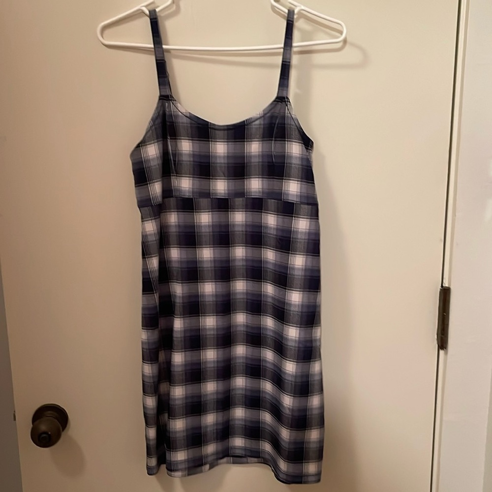 Hollister Plaid Super Stretch Mini